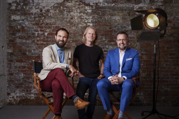 Portrait  (L) Matt Hornburg, (C) Michael MacMillan and (R) Mark Bishop